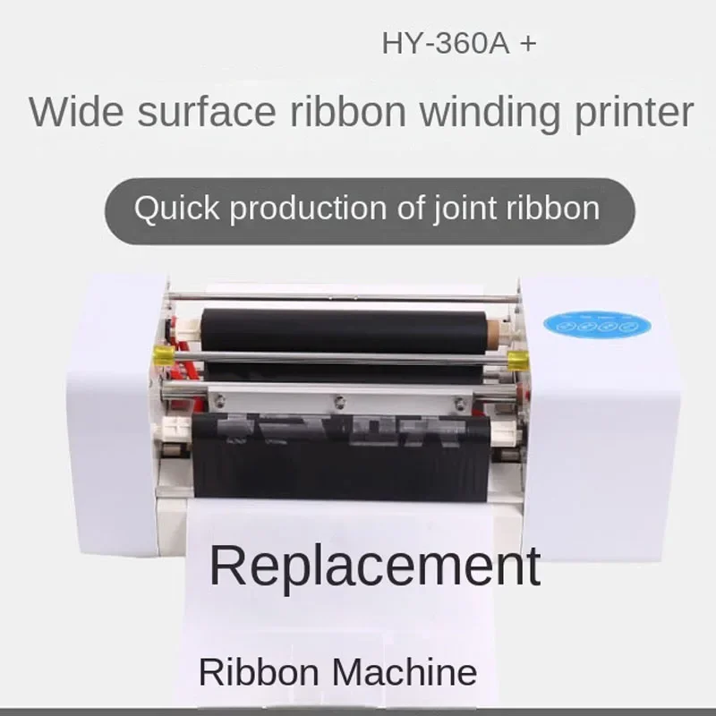 Professional Ribbon Printer AMD360A Foil Press Machine Digital Hot Foil Stamping Printer Machine Color Business Card Printing