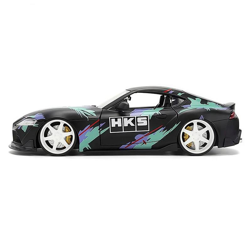 جادا JDM سبيكة 1:24 مقياس 2020 GR Supra محاكاة نموذج سيارة جمع عرض لعبة الهدايا التذكارية