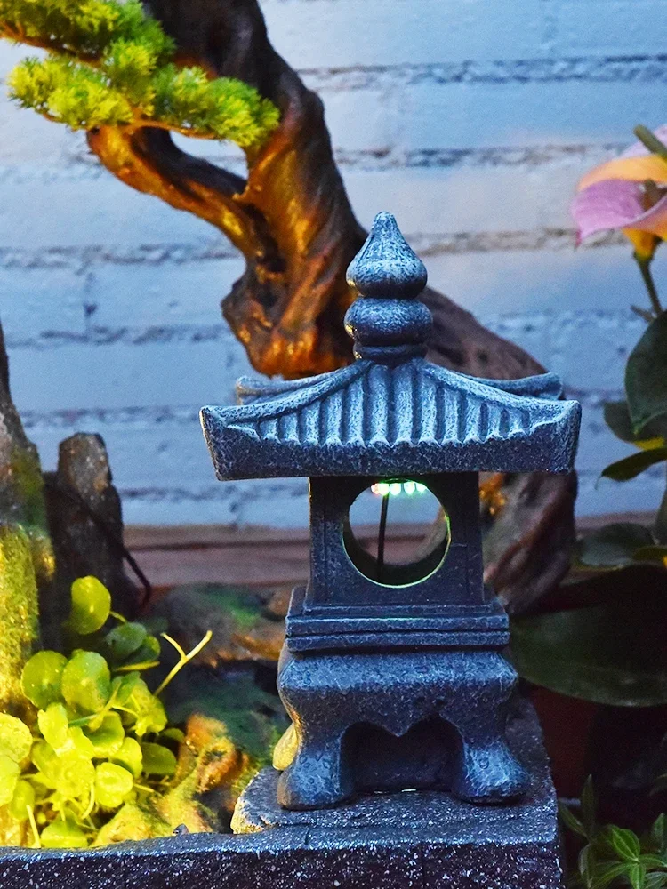 S Outdoor Courtyard Pool Rockery Fountain Loop Flowing Water Ornaments