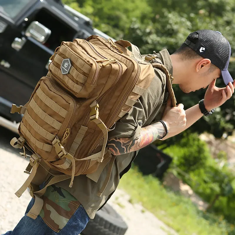 

Emersongear Tactical 45L 7-дневный рюкзак большой вместимости, многоцелевой MOLLE, спортивный рюкзак для охоты и пешего туризма