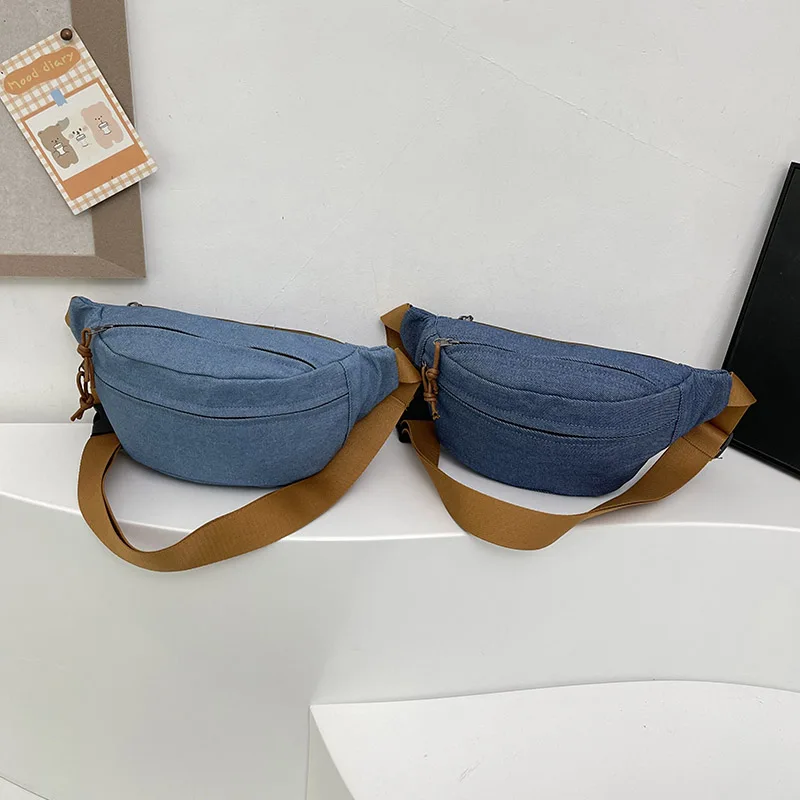 Casual Cord Gürtel Taschen für Frauen Mode Fanny Pack Weibliche Banane Taille Tasche Hüfte Geldbörse Schulter Crossbody Brust Tasche Tasche – Detail 23