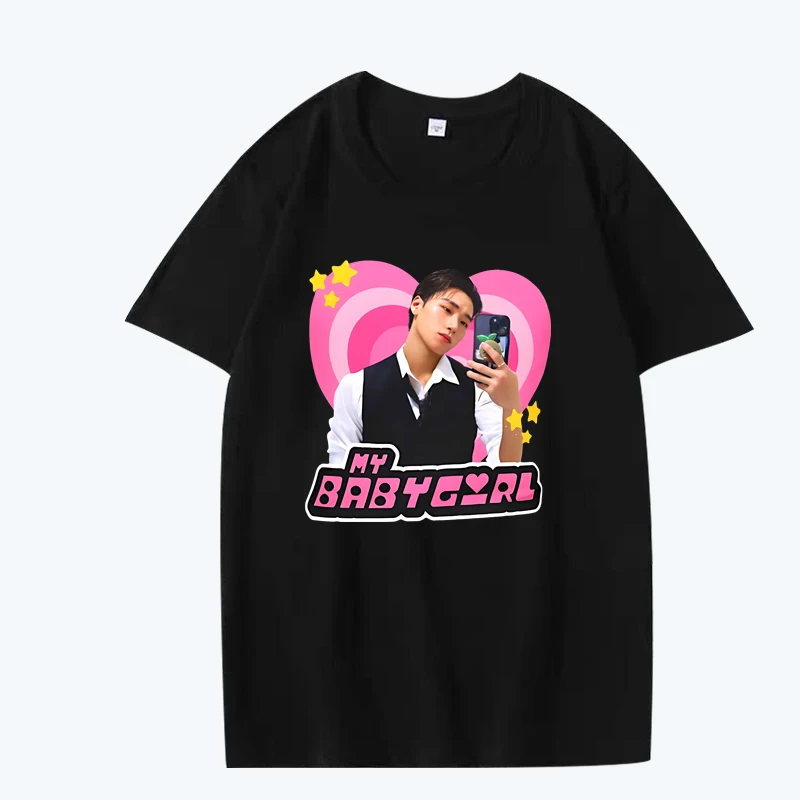 

Ateez San Twitter T Shirt men women Oversized 100% Cotton Hot sale short sleeve Summer print streetwear Unisex plus size tops