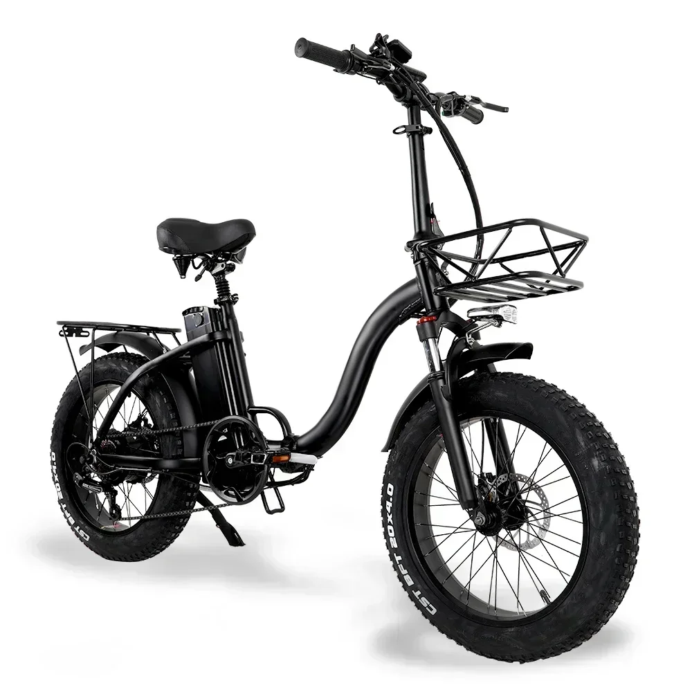 for commuting  20x4 motorized bicycle Y20 adult electric bicycle 1000W  48V 18AH lithium battery  e-bike small and convenient