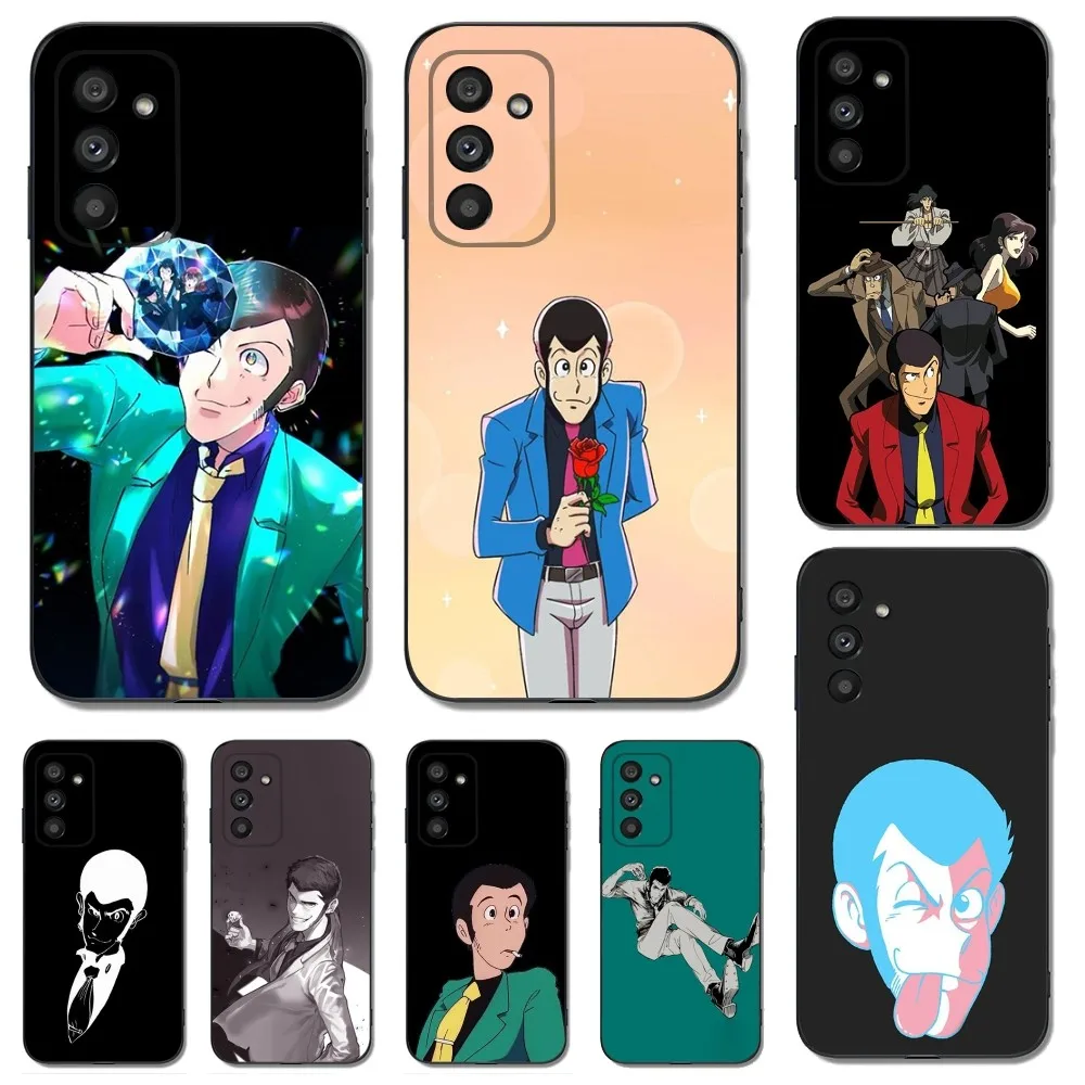 Comic L-Lupin the Third Phone Case For Samsung Galaxy A13,A21s,A22,A31,A32,A52,A53,A71,A80,A91 Soft Black Cover