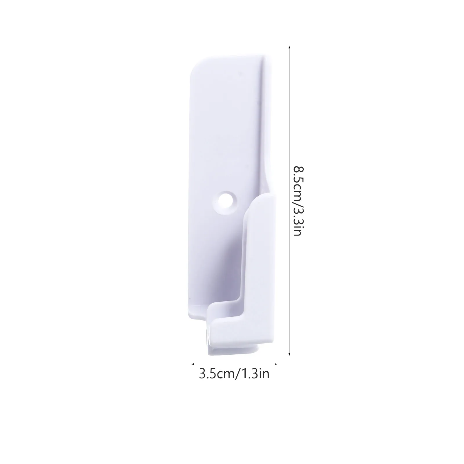 1Pair Wall-Mounted Phone Tablet Rack Adjustable Slot Design Nail-Free Phone Wall Mount Holder Universal for Home Office Bedroom