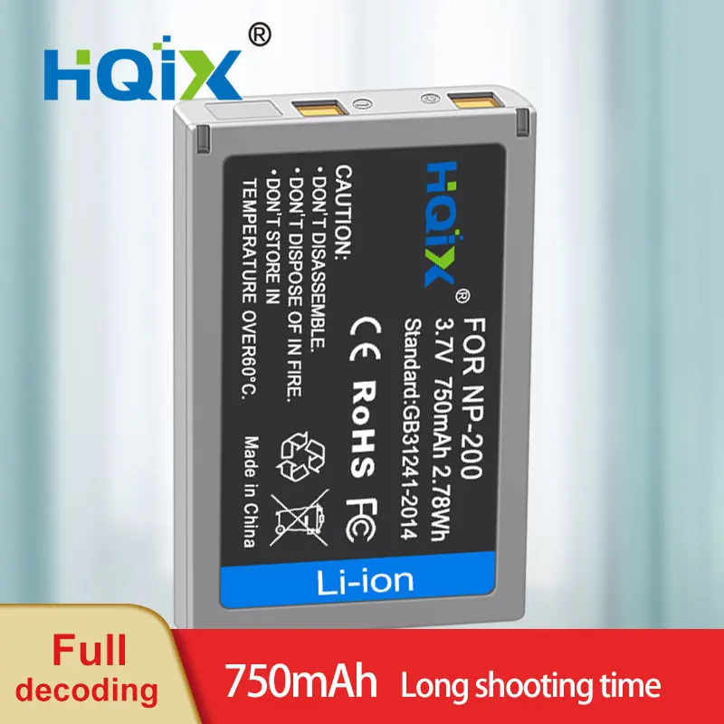 HQIX For Minolta DIMAGE X XG XI XT XT BIZ Camera NP-200 Battery Charger