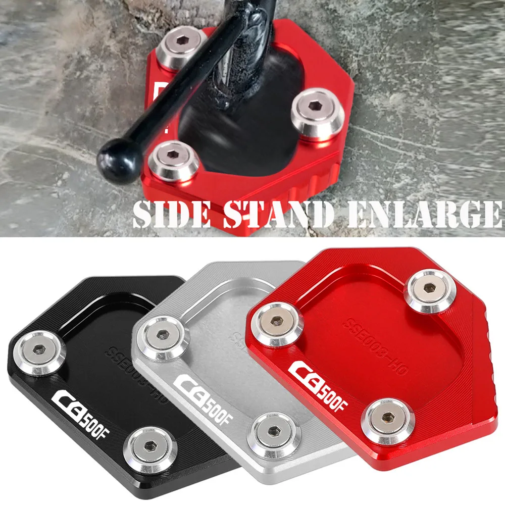 

For HONDA CB 500F CB 500 F/X 2013 2014 2015 Motorcycles Side Stand Enlarger Plate Kickstand Enlarge CNC Extension CB500F CB500X