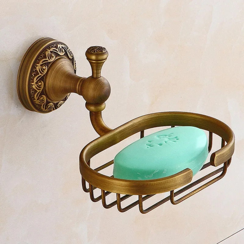 Bathroom Accessories Antique Bronze Towel Shelf Toilet Paper shelf Soap Holder Towel Rack Tumble Holder toilet brush holder