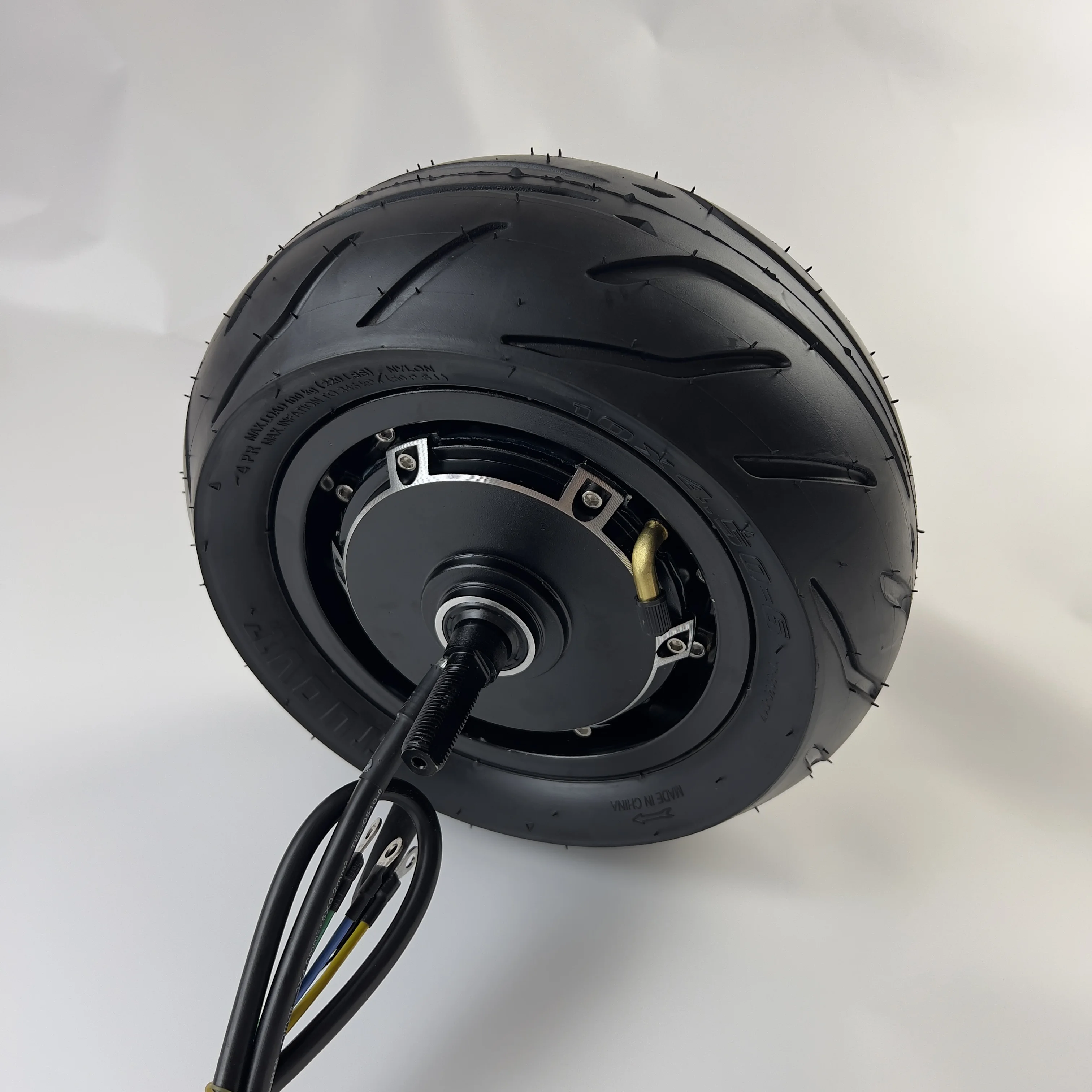 10 Inch 48-72V 2000w-4000W Brushless Gearless High Speed 90km/h Hub Motor for Electric Scooter