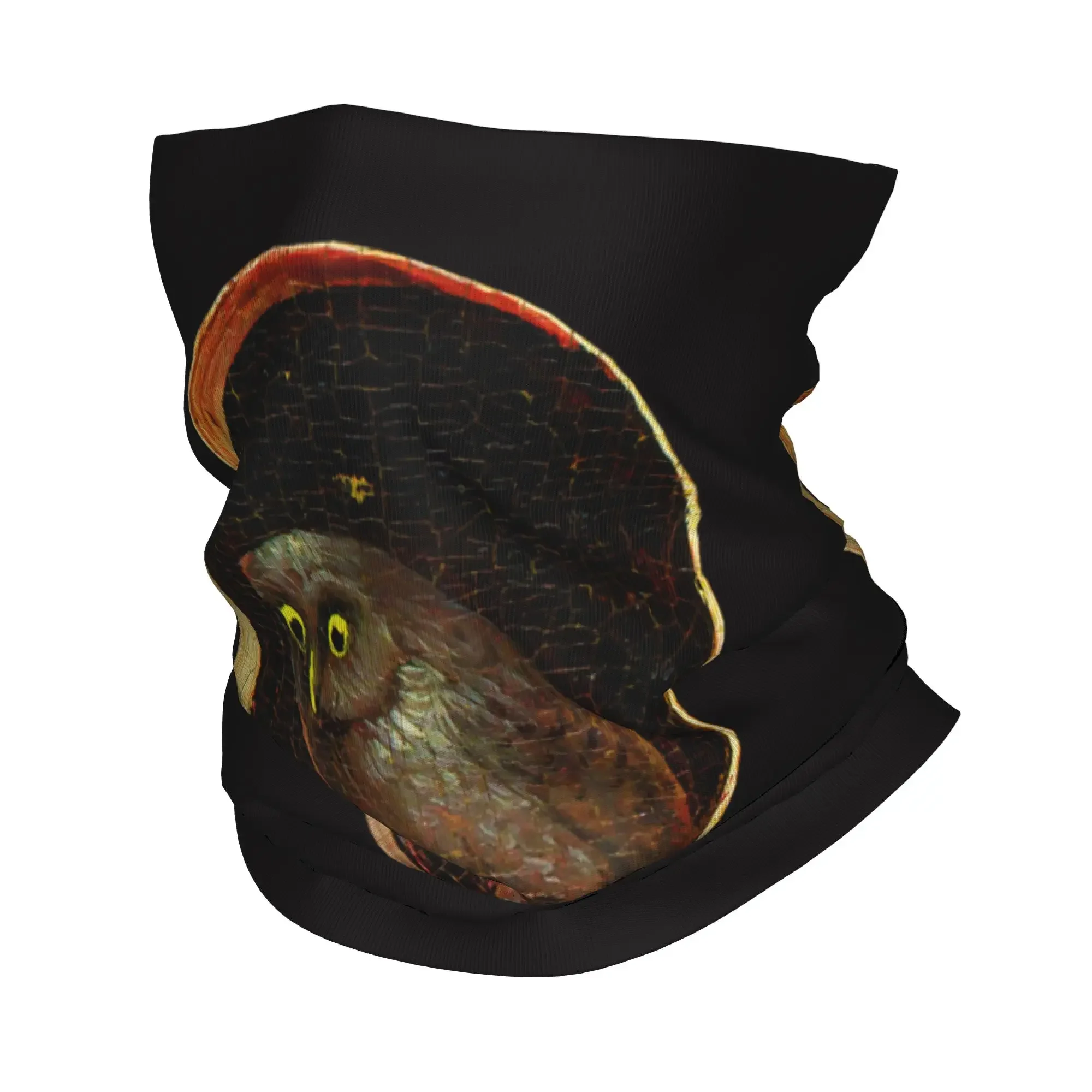 New Hieronymus-Bosch Owl Garden of Earthly Delights Bandana Neck Cover Balaclavas Wrap Scarf Headband Multifunctional Hiking Adu
