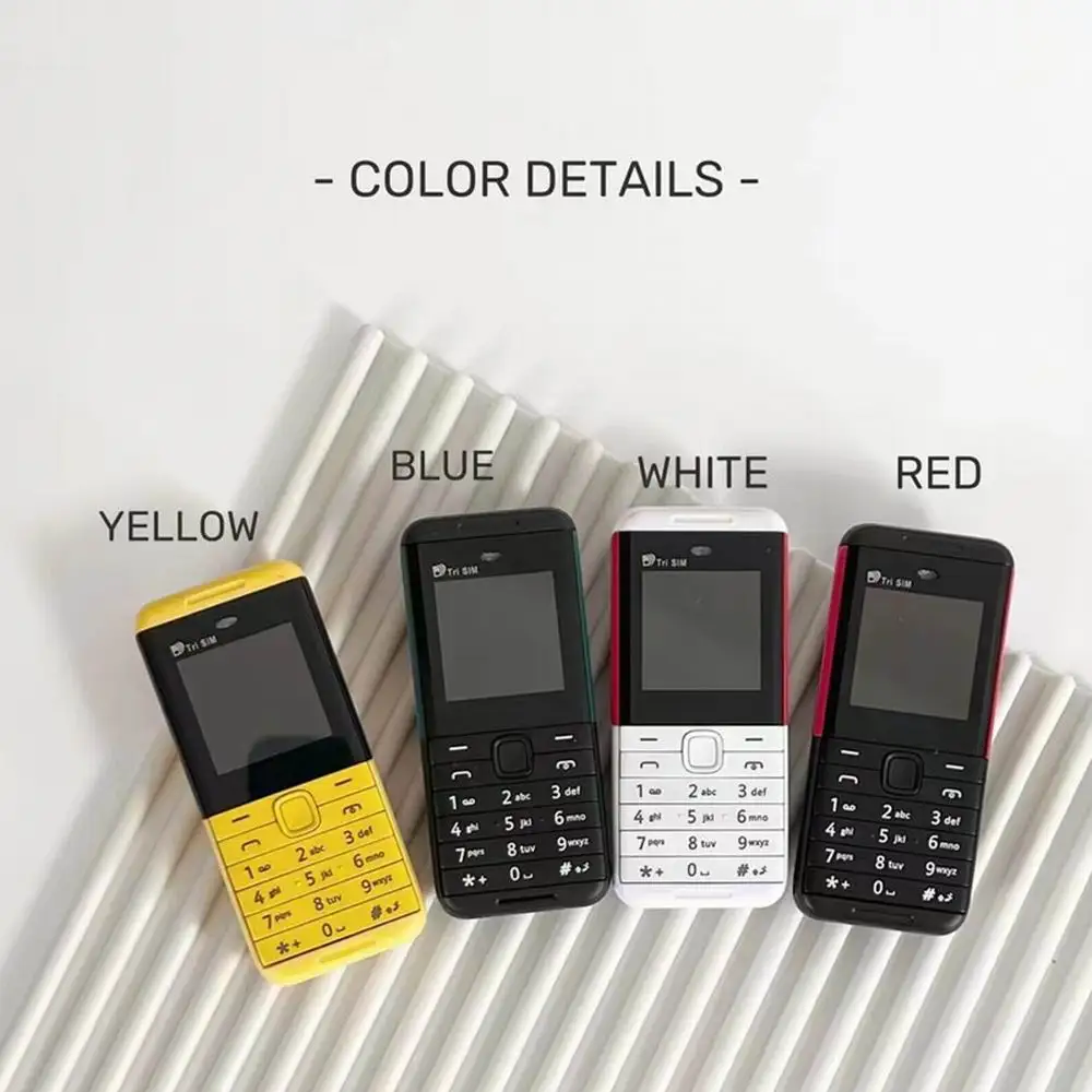 BM5310 Cross border Functional Mobile Phone Mini GSM Dual Card Button Wireless Bluetooth Small Phone Non Smart Phone Triple SIM