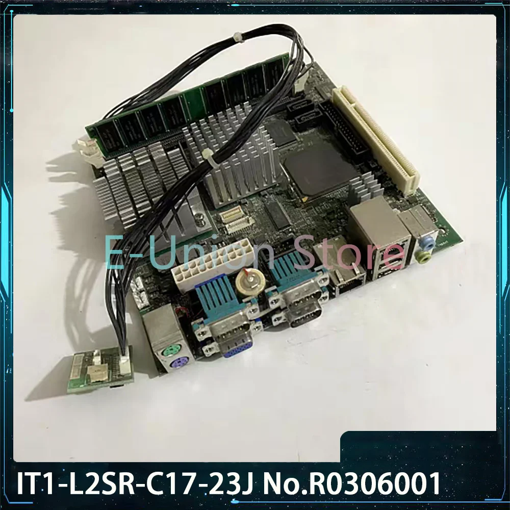 Industrial Control Motherboard IT1-L2SR-C17-23J PWB No.R0306001 Dual Network Ports