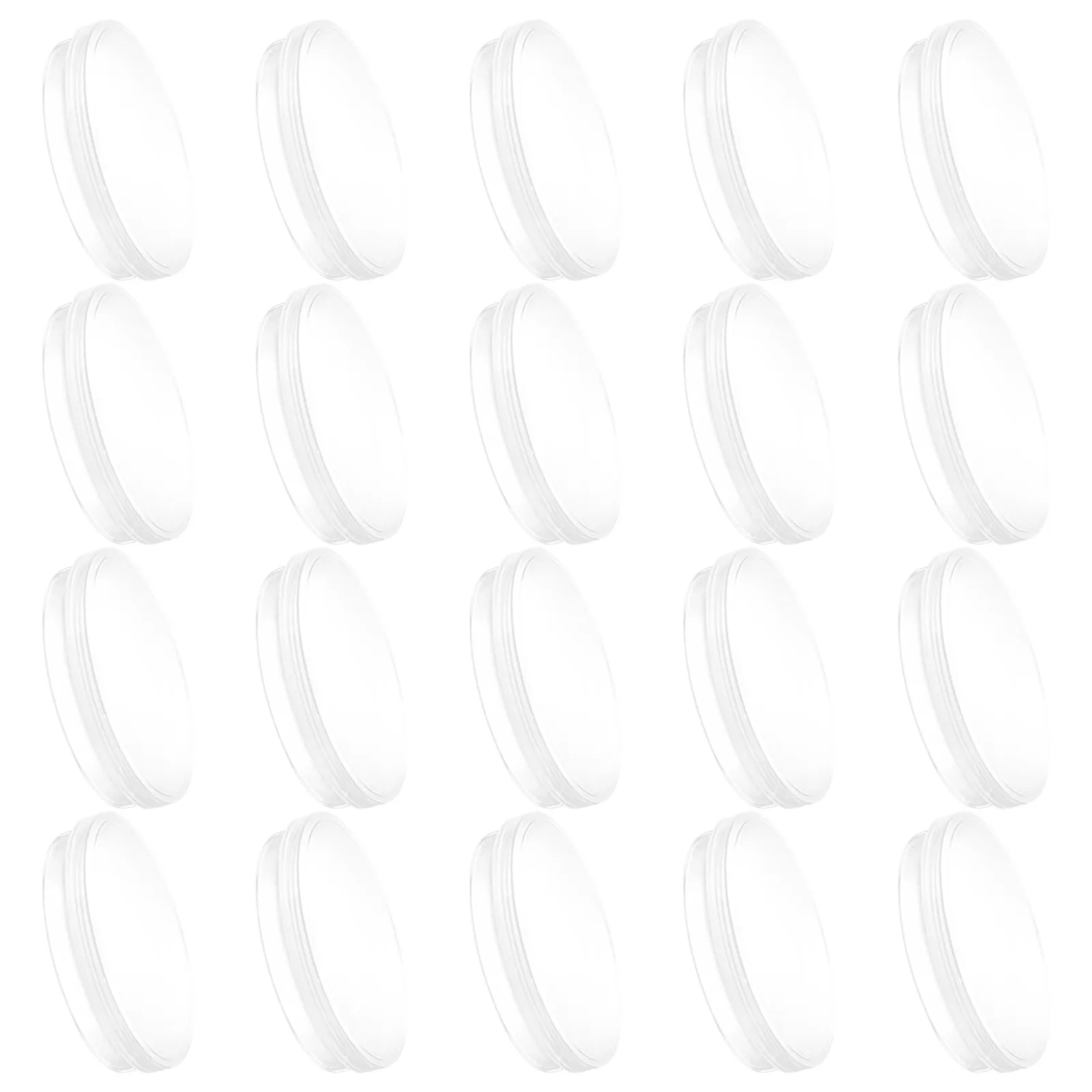 

20 шт. 70-мм культуральные чашки Петри, прозрачные пластиковые многоразовые лабораторные чашки для научных экспериментов, биологии и микробиологии