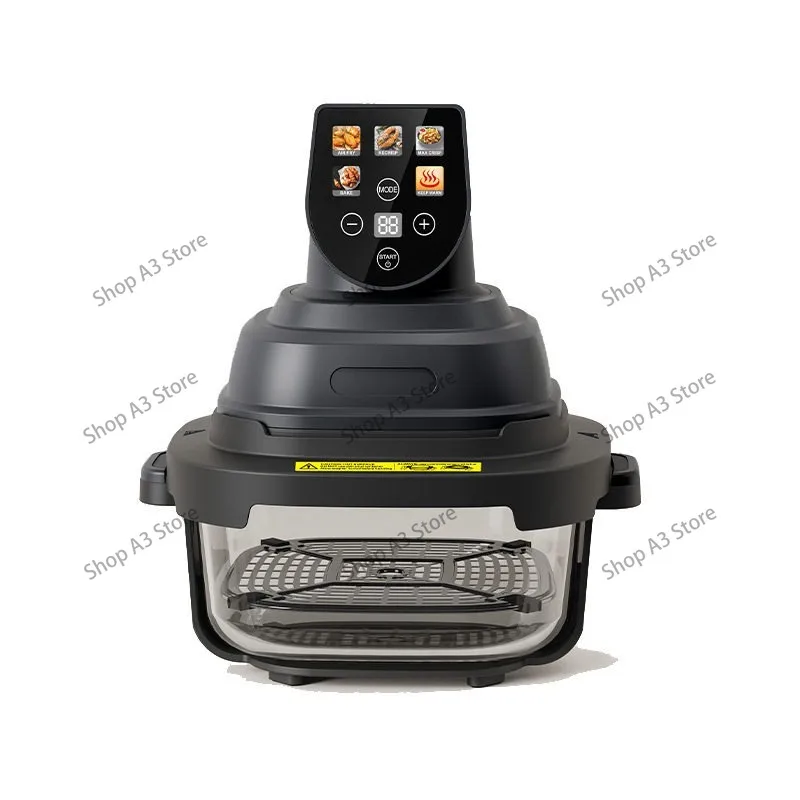 air fryer smart oil-free multi-function visual double-layer automatic household fryer baking