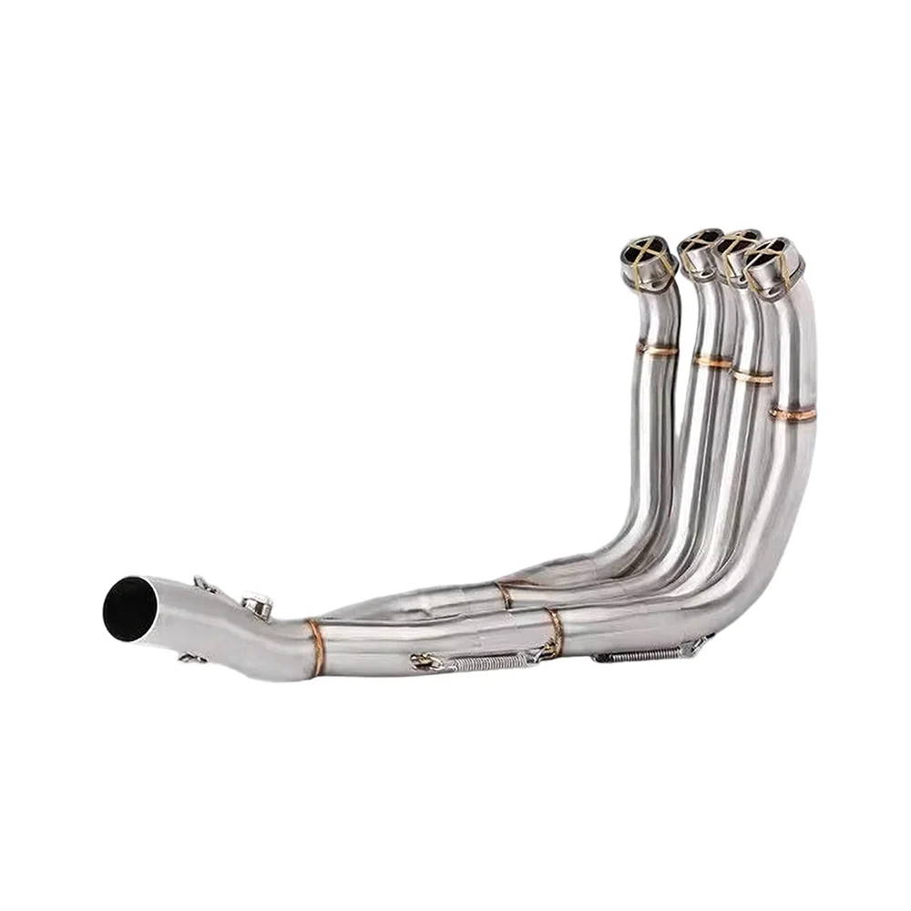 Für Yamaha R6 2006-2020 Komplettes Auspuffsystem Krümmer Mittelrohr Endrohr Schalldämpfer Auspuffrohre – Detail 5