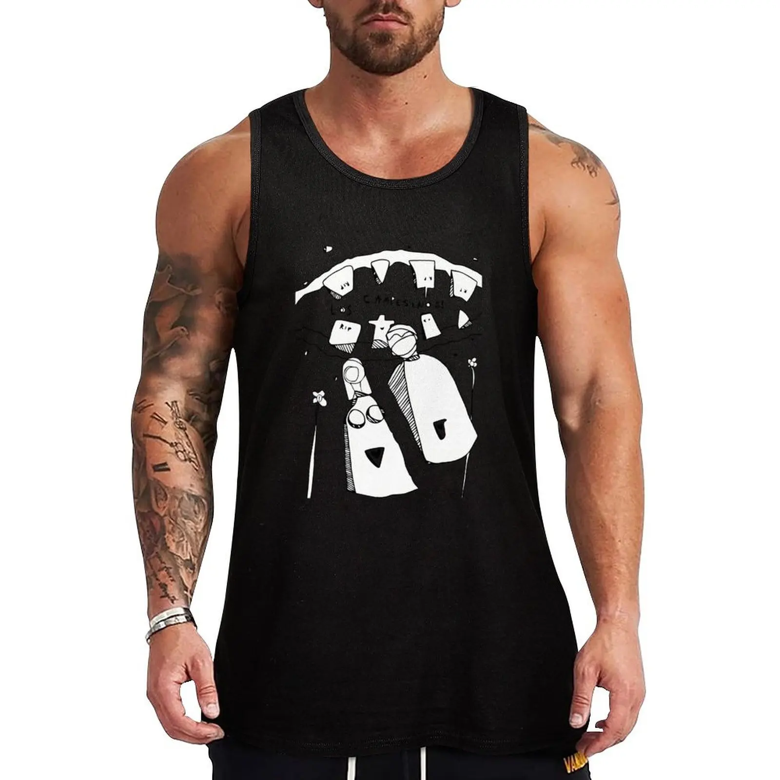 

Los Campesinos Tank Top UV Protection Tank Top Sun Protective Sleeveless