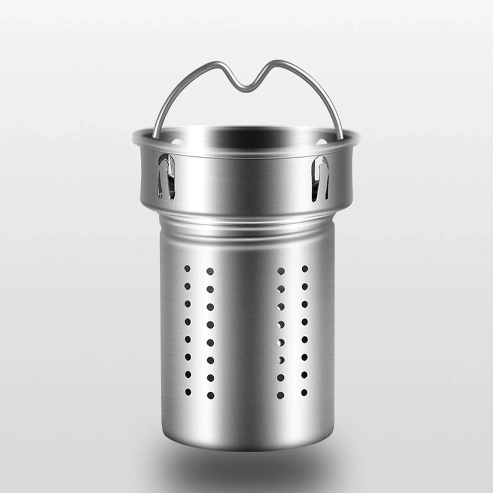Double Wall Tea Bottle Portable Infuser Glass Thick Bottomed Cups with Large Capacity for Water Separation