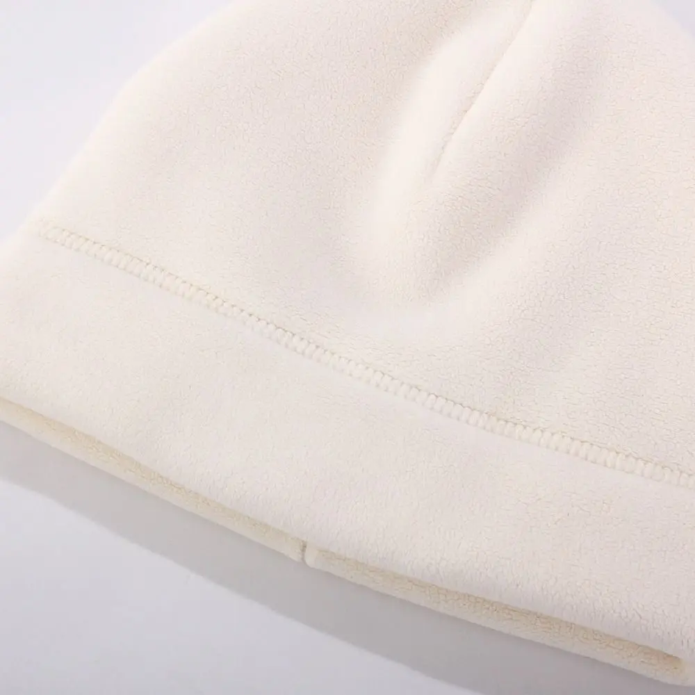 

Material Children Hat Scarf Set Solid Color Cotton Fabric Girls Head Cover Cartoon Warm Design Beanies Sets Spring Season