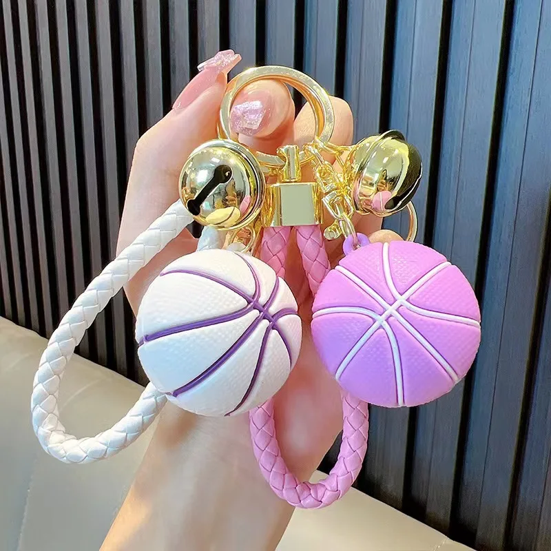 Kiss Jewelry Basketball Lanyard llaveros Aesthetic Bag Charms Keychains bolsas de mujer Keyring Cute Accessories Birthday Gifts