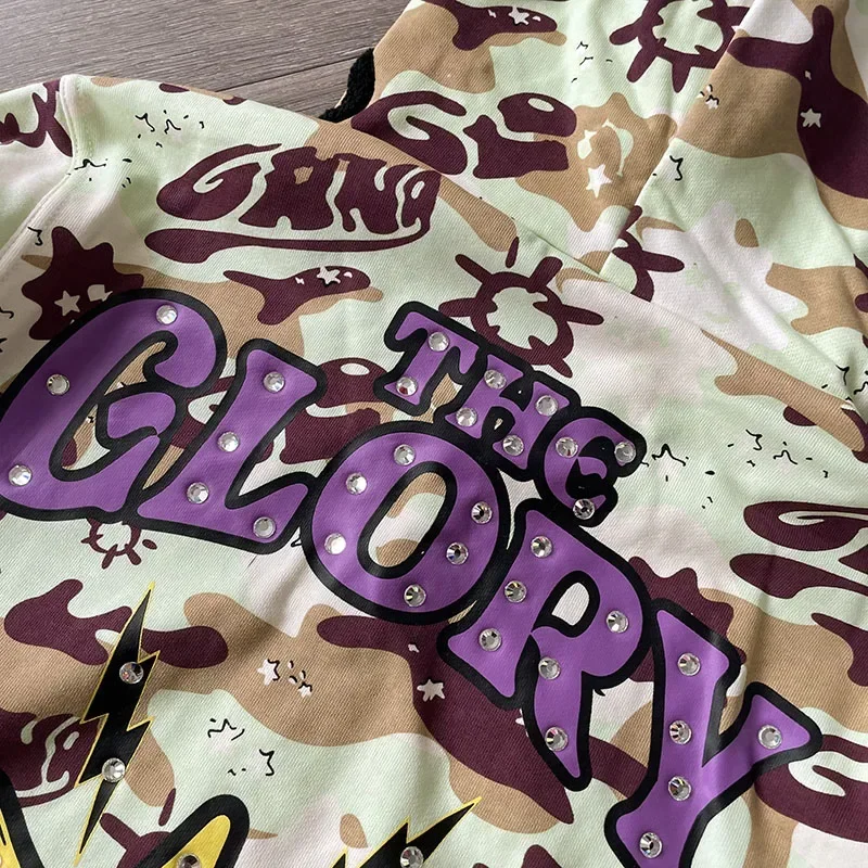 Glo Gang The Glory Full Zip Hoodie - AliExpress 200000343
