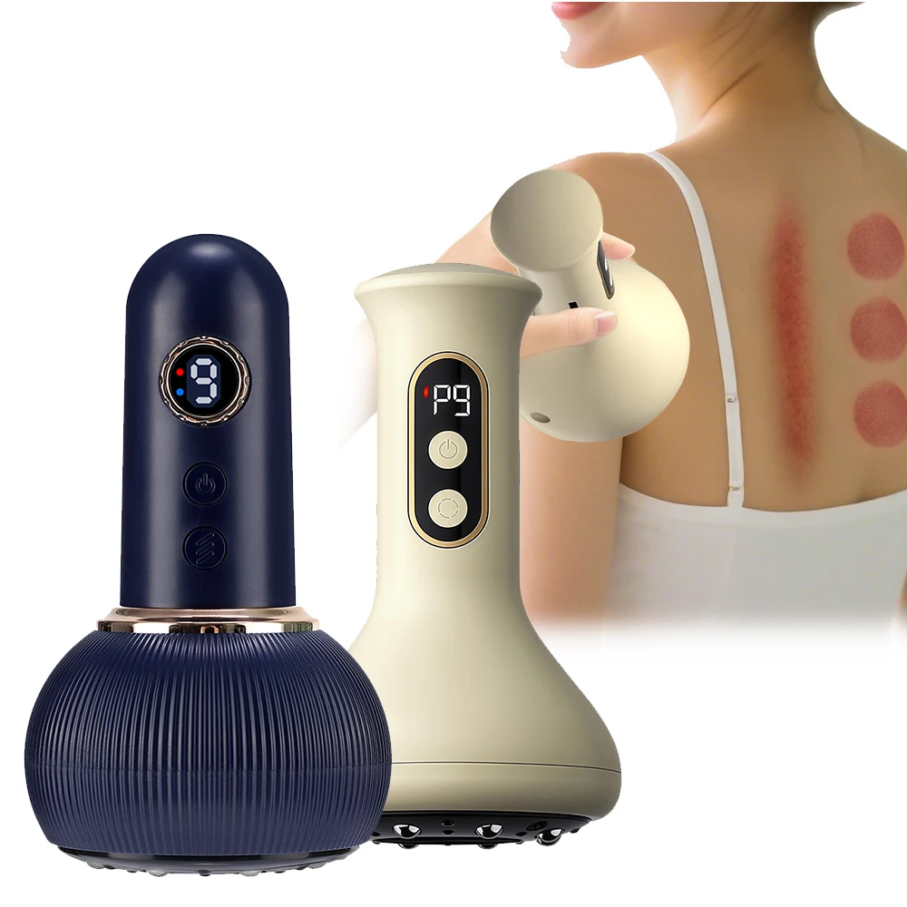 Smart Cupping Massage Instrument Vacuum Chinese Medical Suction Cup Anti Cellulite Meridian Cans Body Scraping Jars Massager