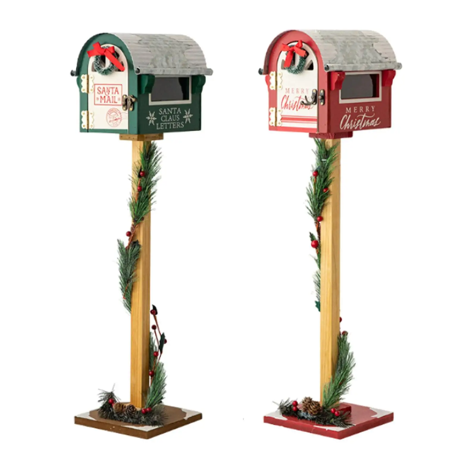 

Mailbox for Christmas Display Letter Box for Indoor Outdoor Use