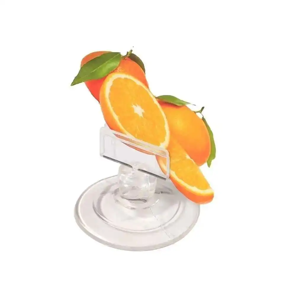 Pop Suction Sucher Cup Stable Base Clear Sign Display Promotion Price Tag Clips Holders Strong Suck Ability
