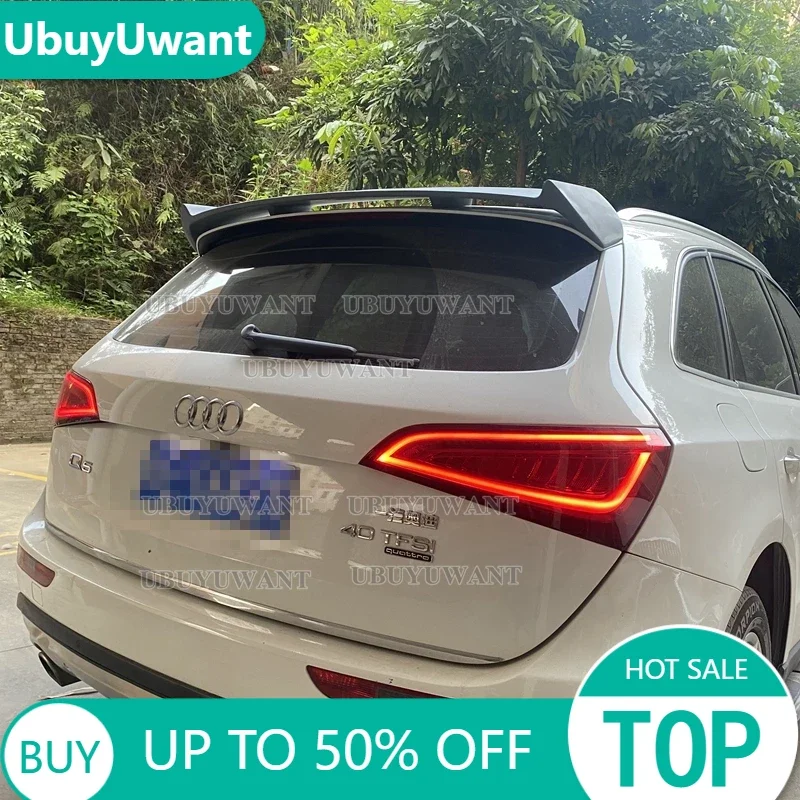 For Q5 ABT Style High Quality Carbon Fiber Materail Rear Trunk Spoiler Wing  Audi Q5 Spoiler 2009 2010 2011 2012 2013-2017