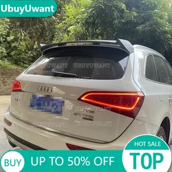 For Q5 ABT Style High Quality Carbon Fiber Materail Rear Trunk Spoiler Wing  Audi Q5 Spoiler 2009 2010 2011 2012 2013-2017