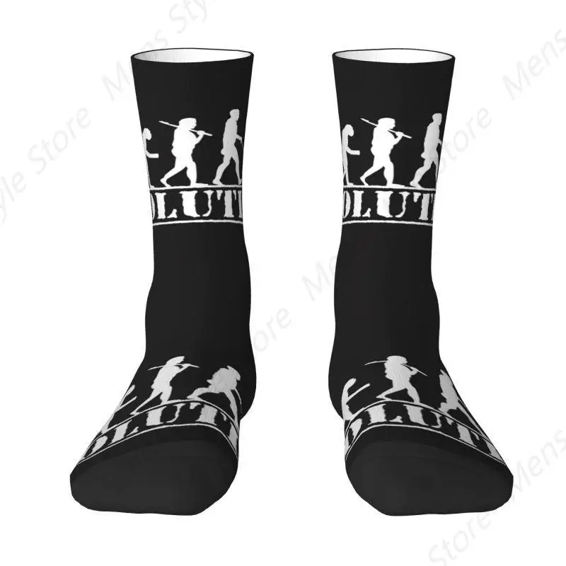 Cool Printing Smooth Collie Dog Walker Evolution Socks for Women Men Stretchy Summer Autumn Winter Animal Pet Crew Socks