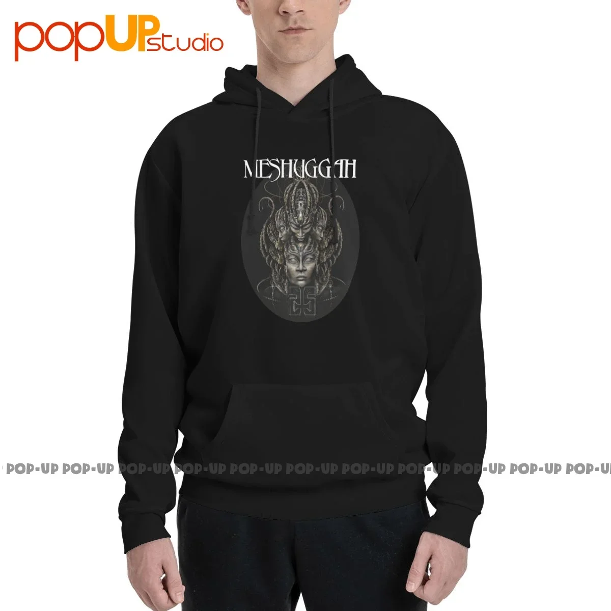 Meshuggah 25 Years Of Musical Deviance Hoodie Sweatshirts Hoodies Rare Retro Harajuku Streetwear