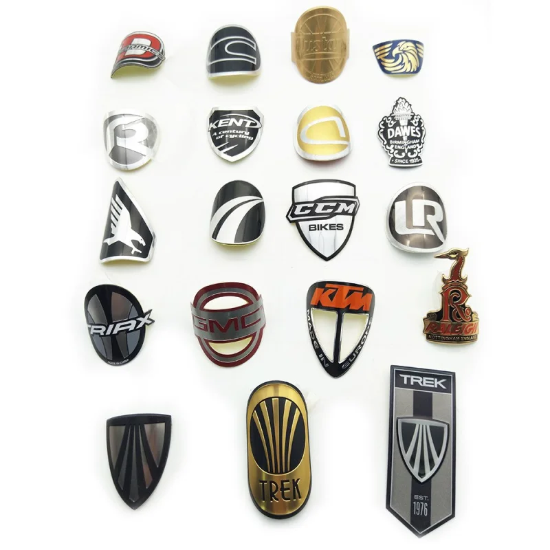 10 0.Zhang.Custom.Custom club motorcycle sticker emblem 3d logo sticker