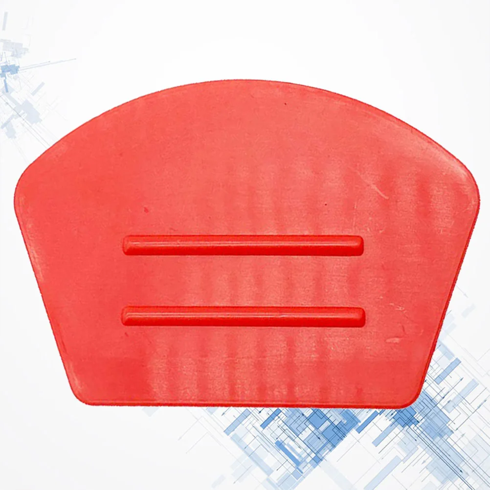 

2Pcs Car Film Scraper Ultrathin Plastic Felt Squeegee Red Easy Apply Remove Adhesive Window Decal Tool Car Film Wrapping Tool