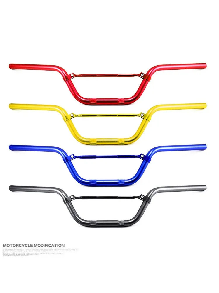 Guidon de 22 mm pour Monkey Bike et E-Scooter, guidon haut avec barre transversale, ajustement universel