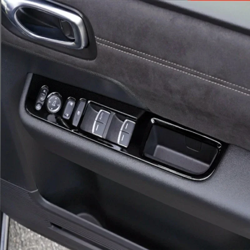 RHD for Honda Stepwgn Spada/Air 2022 2023 2024 ABS Door Armrest Window Lift Button Switch Cover Glass Rise Control Panel Cover