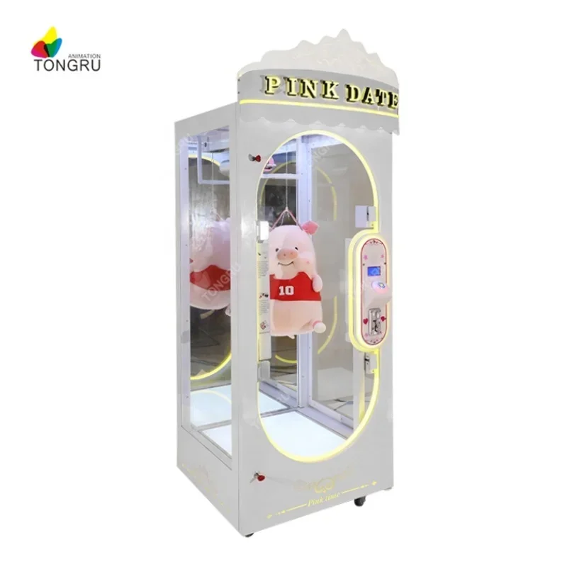 

Coin Operated Scissors Winners Cube Arcade Game Machine Crane Claw Machine Barber Cut Prize Kids Toys Plush Vending Machines