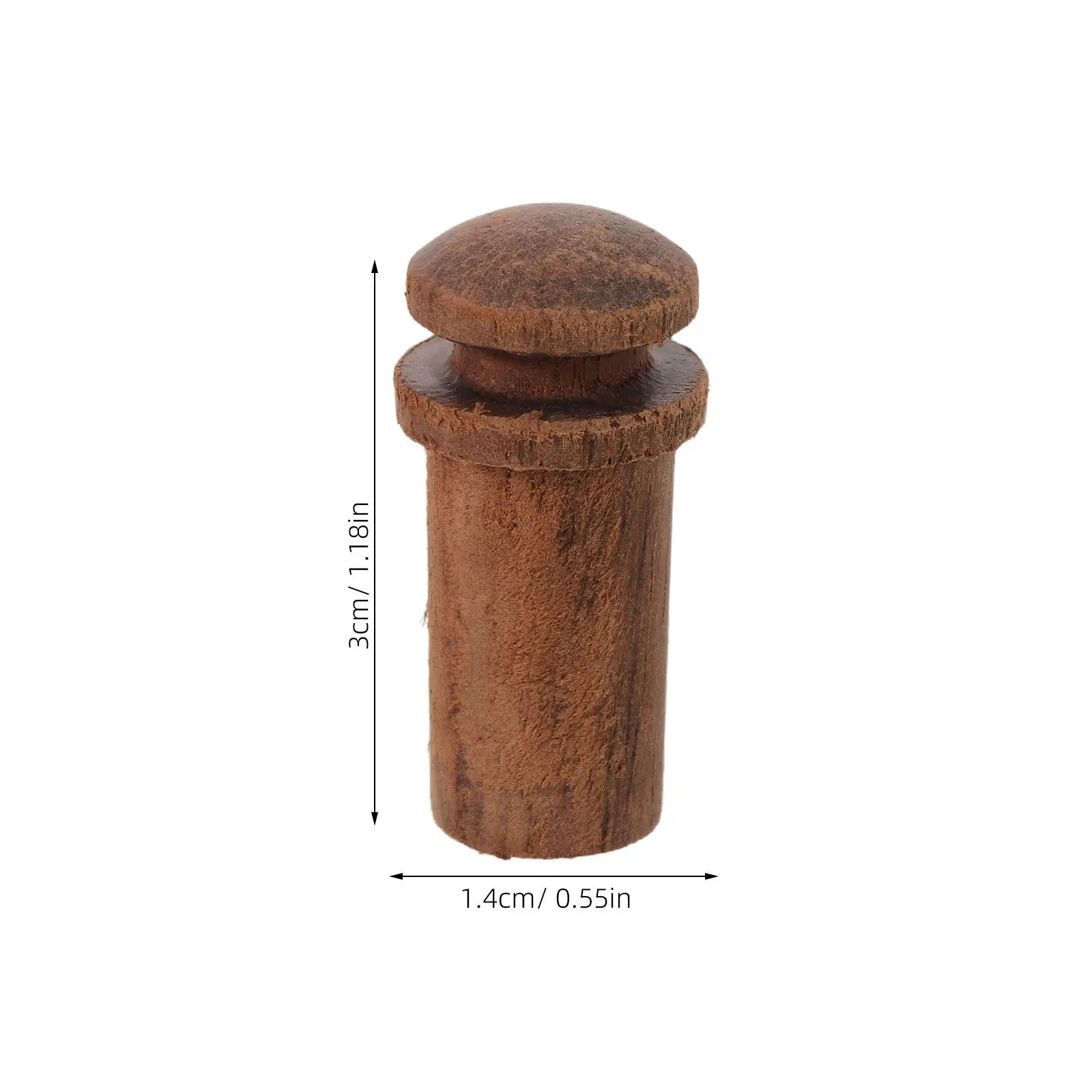 Guitar Strap Lock Button Wood Acoustic Electric Bass Anti-Falling End Pin Security Fastener Replacement Parts Accessory