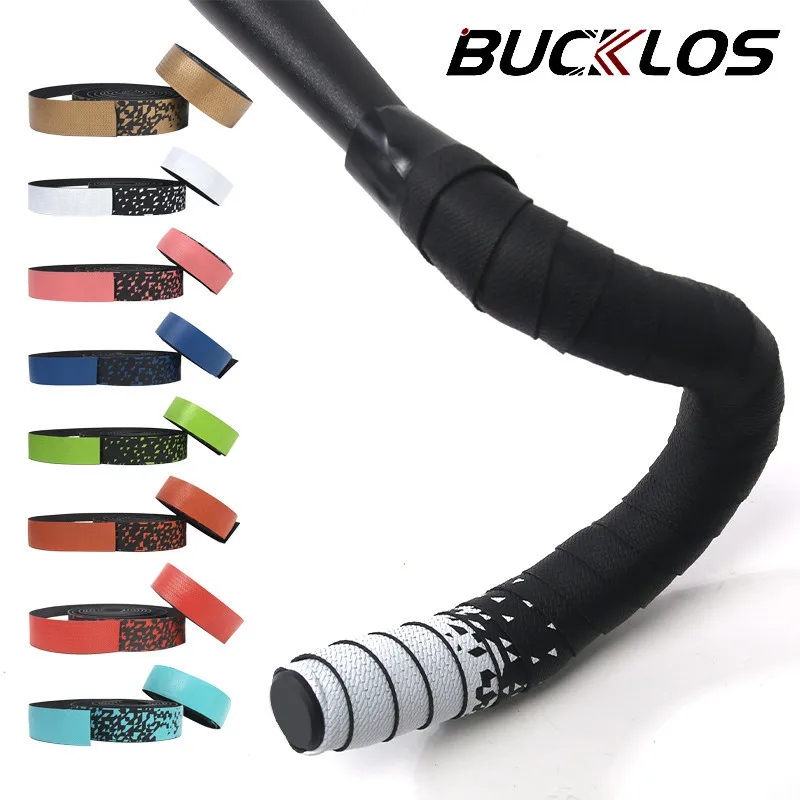 

Road Bicycle Handlebar Tape Cork Shock Absorbing Gravel Bike Handle Bar Damping Wrap Anti-slip PU+EVA Bar Belt Cycling Parts