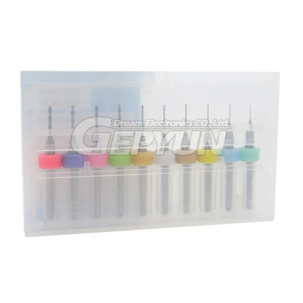 10pcs/Box 0.3-1.2mm 100% New PCB Print Circuit Board Drill-Bits