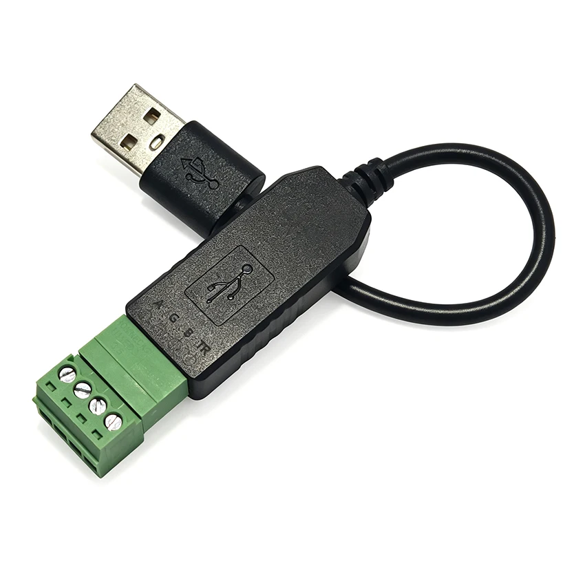 USB to RS485 Serial Port Converter Communication Module CH340 PLC Serial Port IO Module RS-485 Connector