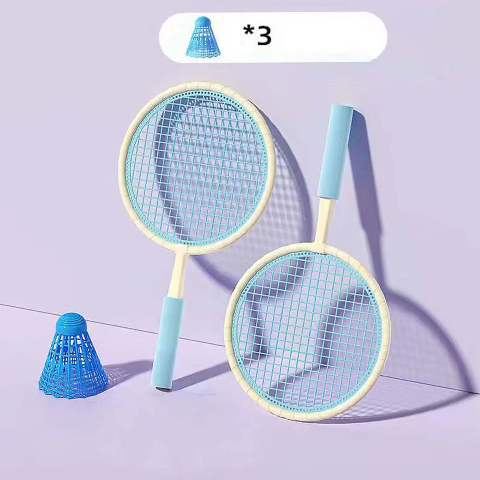 Raquetes de badminton para crianças Raquete de tênis infantil com aderência confortável