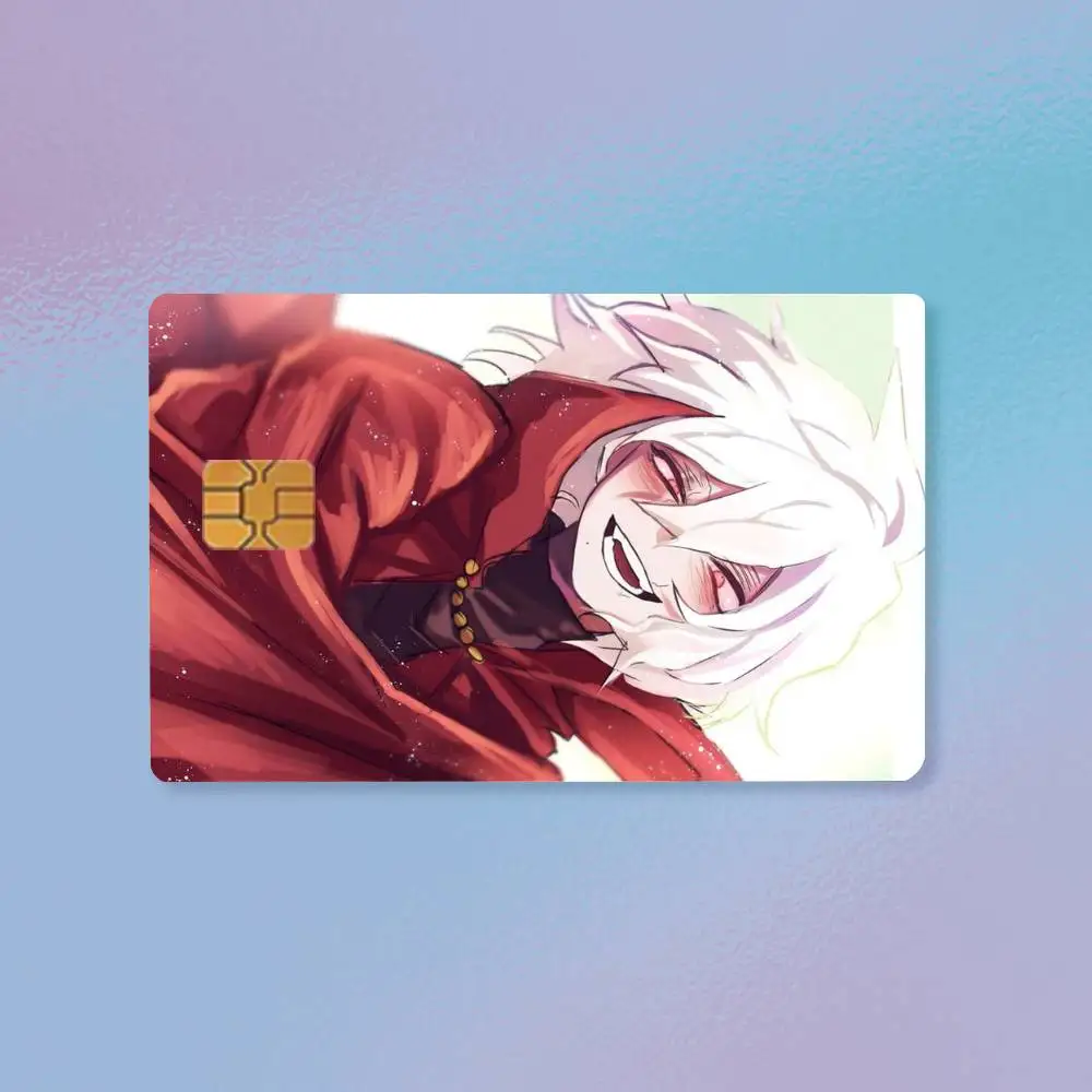 My H-Hero T-Tomura Shigaraki  Credit Card HD Stickers Premium matte film effectively prevents fingerprints and daily abrasion.