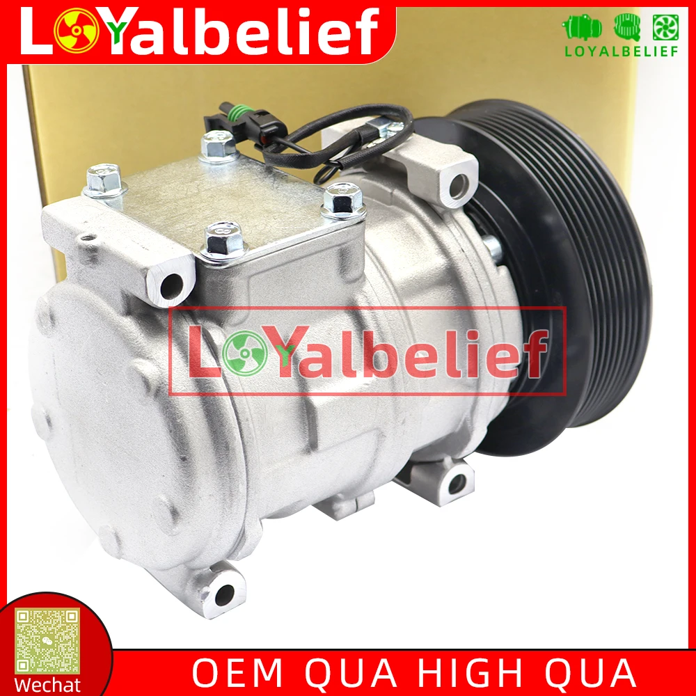 10PA17C AC Compressor With Clutch For John Deere 1970-2012 4471002381 4472003667 4471009790 4471009794 4472002525 8PK