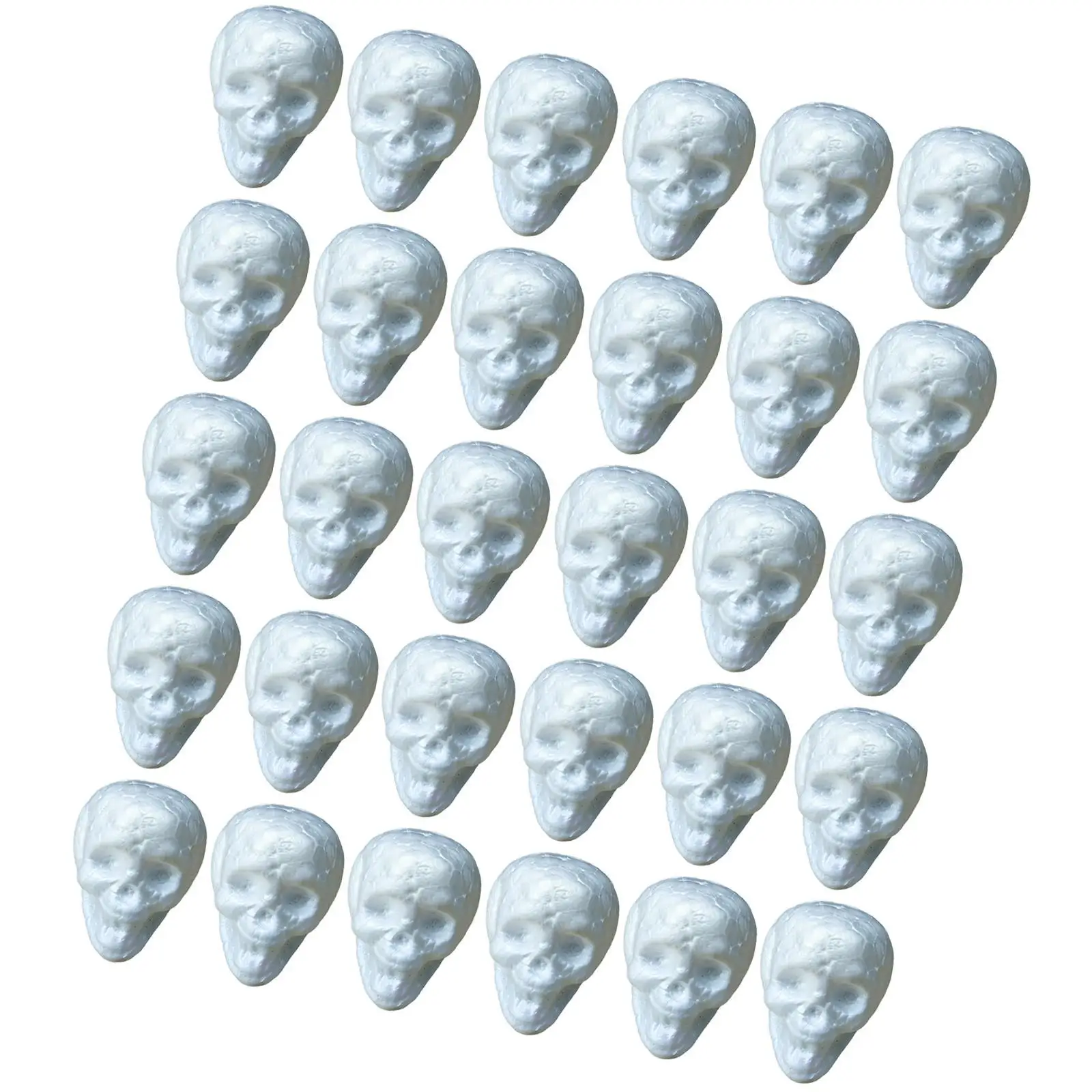 Foam Skull Shape Props DIY Craft for Halloween Household Autumn Fall Harvest