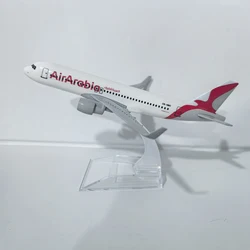 JASON TUTU 16cm Air Arabia Airbus 320 Airplane Model Airplane Diecast Metal 1/400 Scale Planes