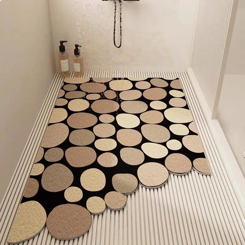 Bathroom non-slip, dirty hollow floor mat, door kitchen, bedroom available drain mat