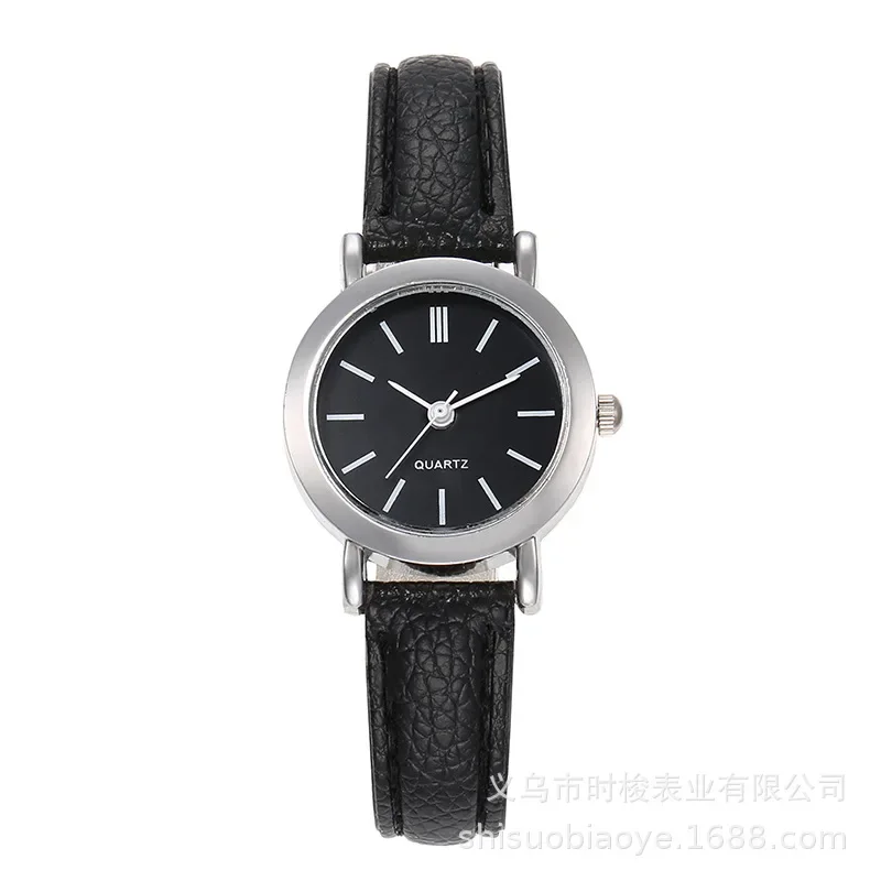 2024 New Women\'s Watch Student Simple Leisure Retro Quartz Watch Belt Watch Wholesale