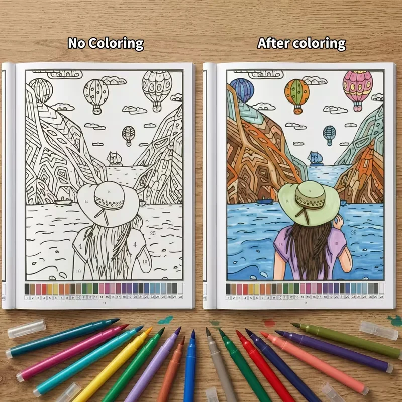 Color by Number for Adults: Relaxing Pixel Art Pages – Stress Relief & Mindfulness Coloring Book