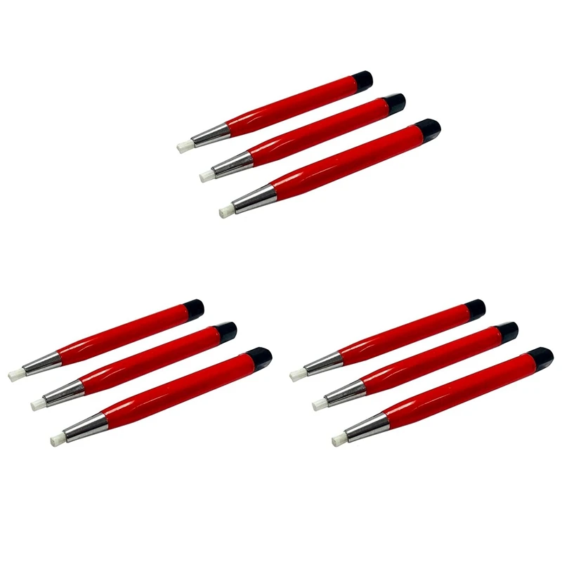 

Fiberglass Scratch Brush Pen 9Pcs Jewelry, Watch, Coin Cleaning, Electronic Applications, Removing Rust And Corrosion