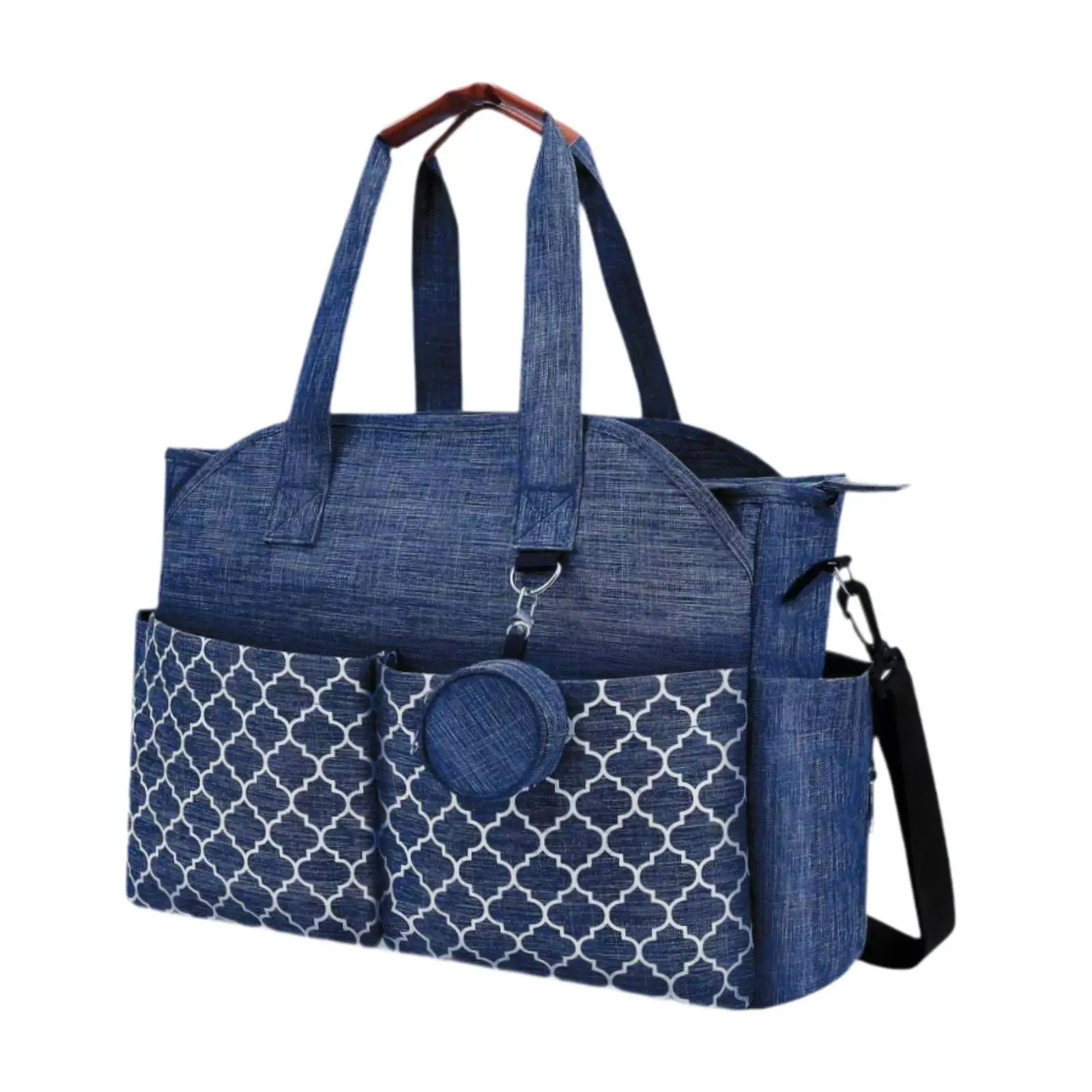 Bolsa de pañales, organizador de mano, bolsa de bebé multifuncional para artículos pequeños, pañales